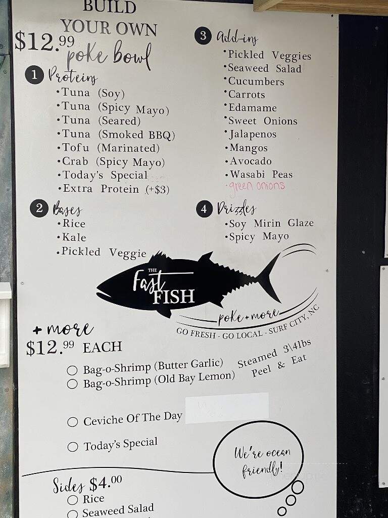 Fast Fish Poke & More - Surf City, NC