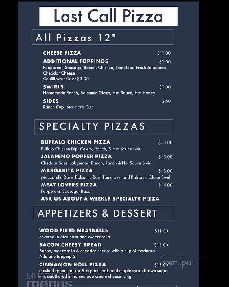 Last Call Pizza - Greenville, NC