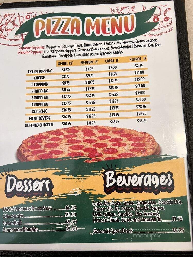 Vinny's Pizza & Subs - Belhaven, NC