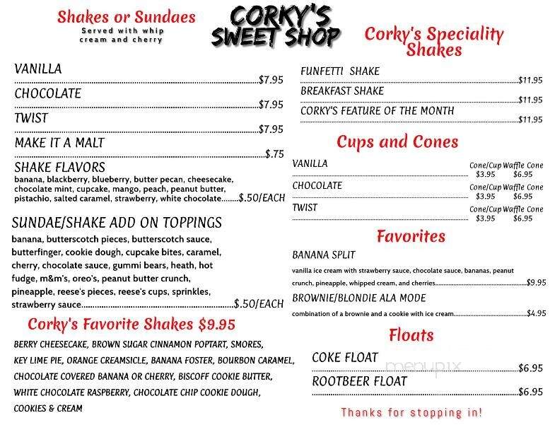 Corky's Dawg House - Brevard, NC