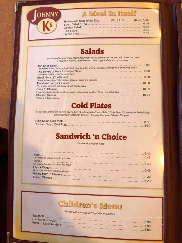 Johnny K's Restaurant - Indian Trail, NC