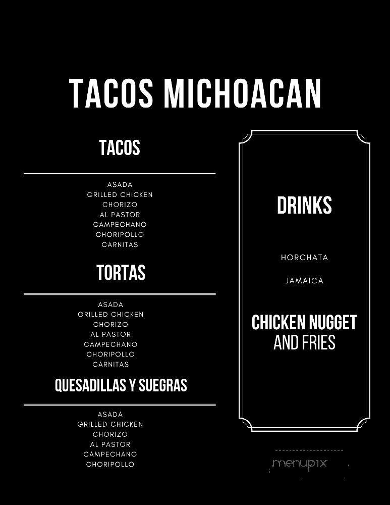 Tacos Michoacan - La Grange, NC