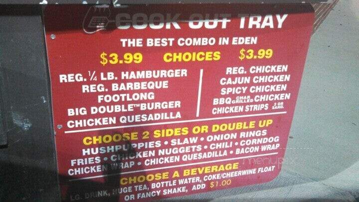 Cook Out - Eden, NC