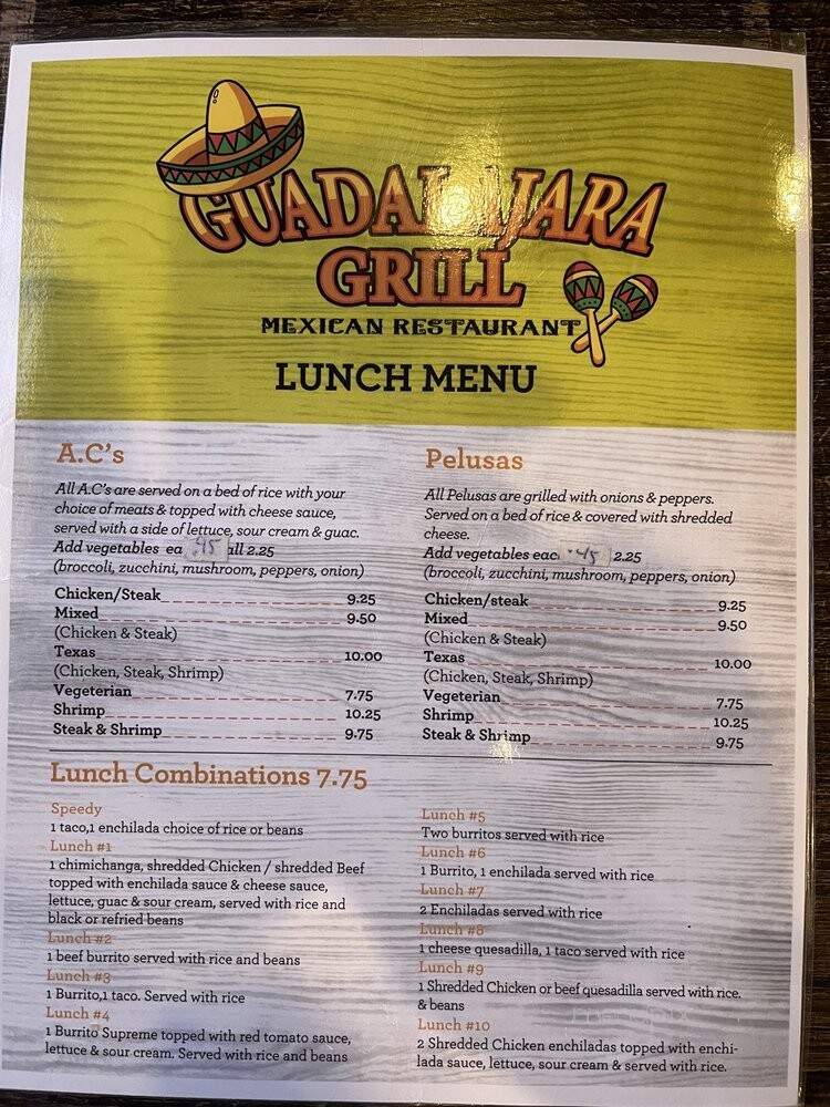 Guadalajara Grill - Lexington, NC