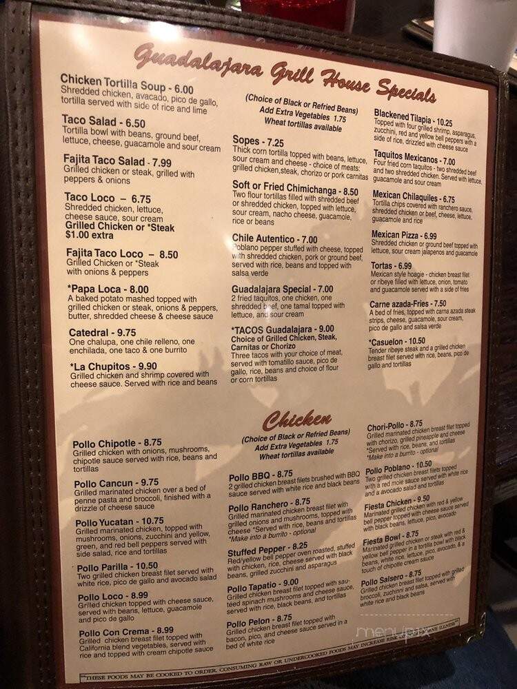 Guadalajara Grill - Lexington, NC