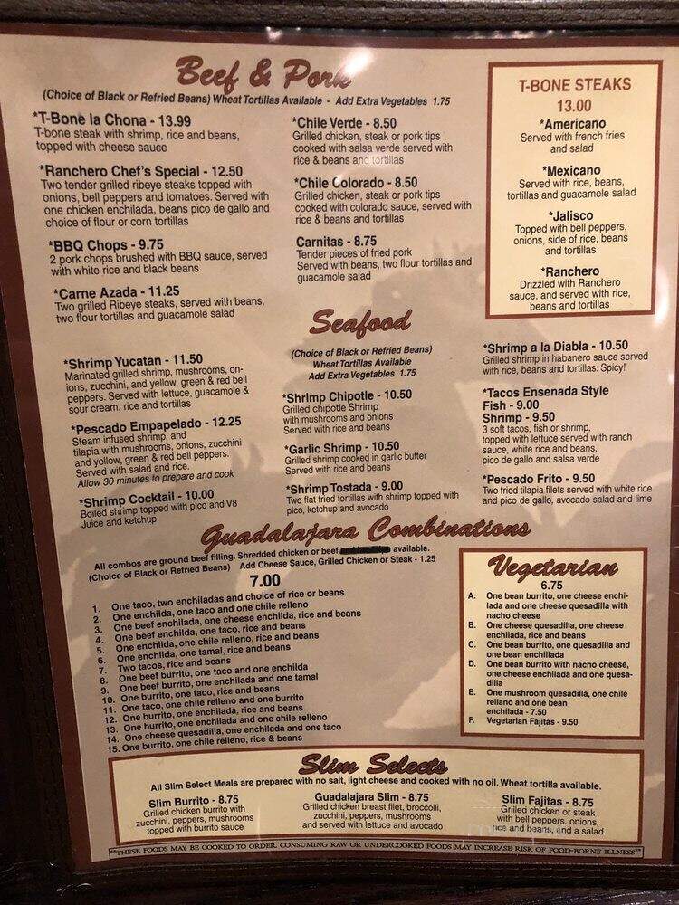 Guadalajara Grill - Lexington, NC