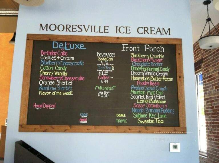 Mooresville Ice Cream Co - Mooresville, NC