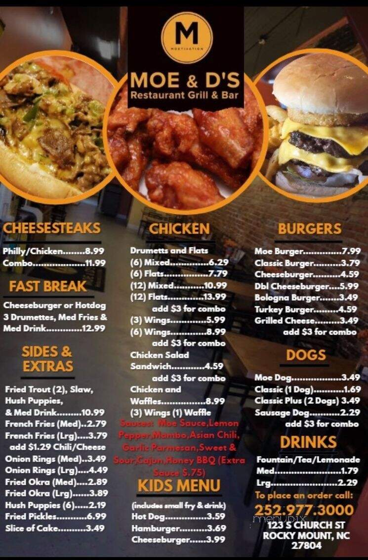 Moe & D's - Rocky Mount, NC