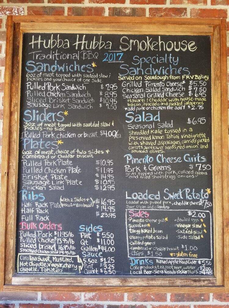 Hubba Hubba Smokehouse - Flat Rock, NC