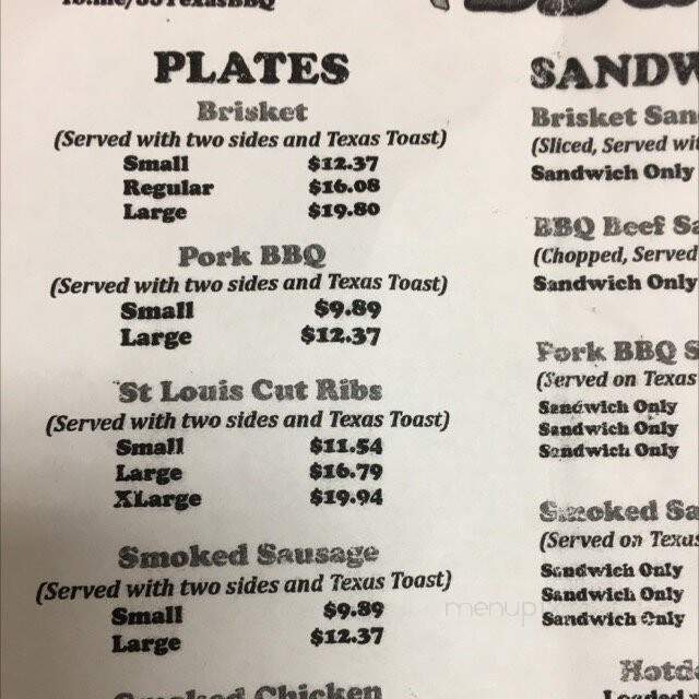 JJ Texas BBQ - Havelock, NC