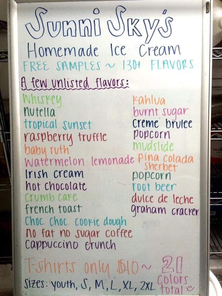 Sunni Sky's Homemade Ice Cream - Angier, NC