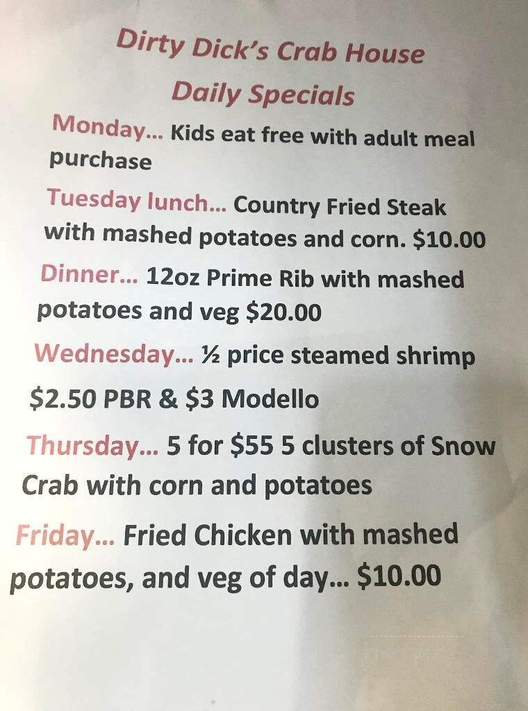 Dirty Dick's Crab House - Avon, NC