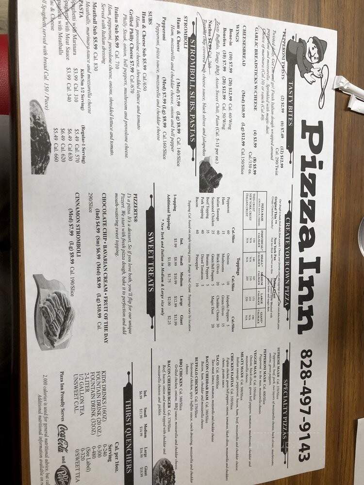 Pizza Inn - Cherokee, NC