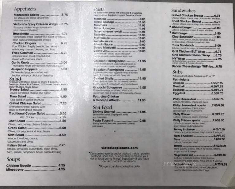 Victoria's Pizza - Burlington, NC