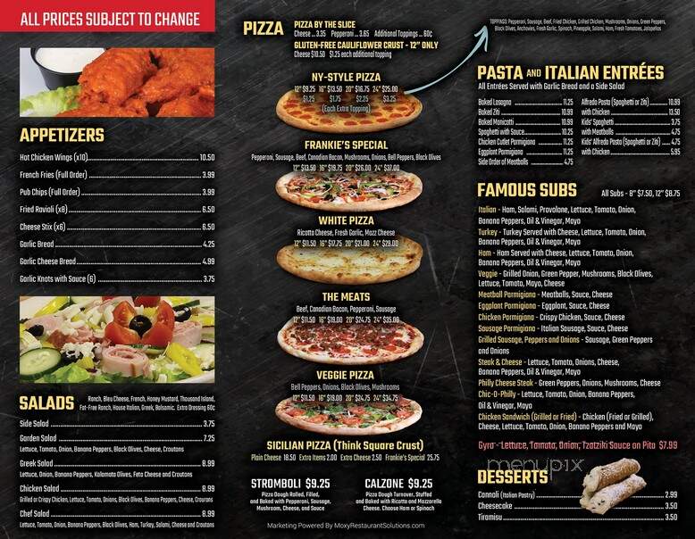 Frankie's Pizza of Granite Fls - Granite Falls, NC