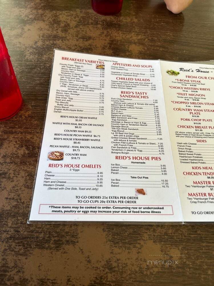 Reid's House Restaurant - Reidsville, NC