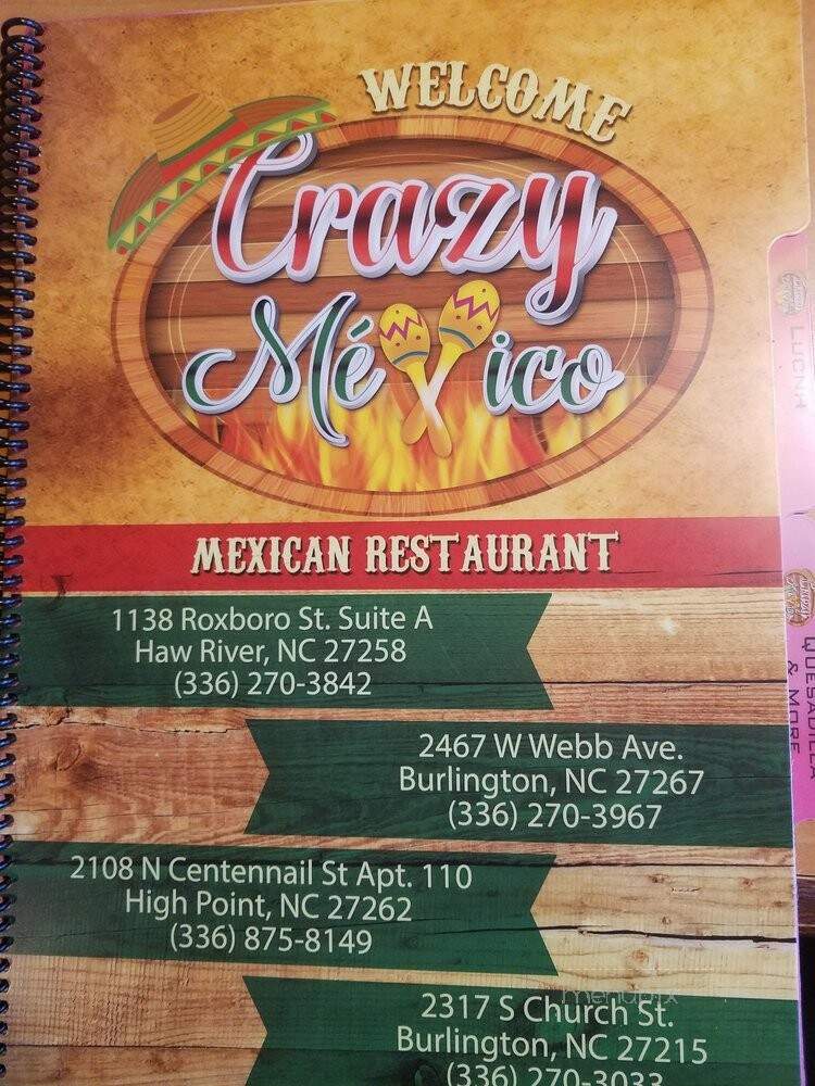 Crazy Mexico - Burlington, NC