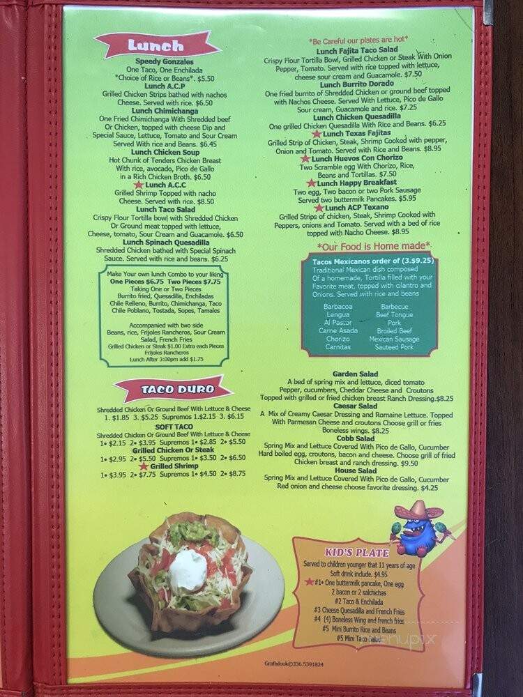 El Jalapeno Mexican Resturant - Burlington, NC