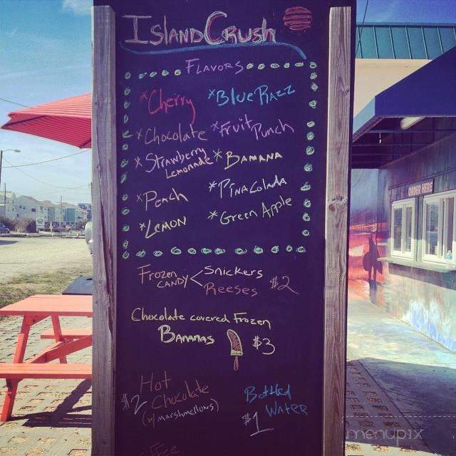 Island Crush Ultimate Italian Ice - Surf City, NC