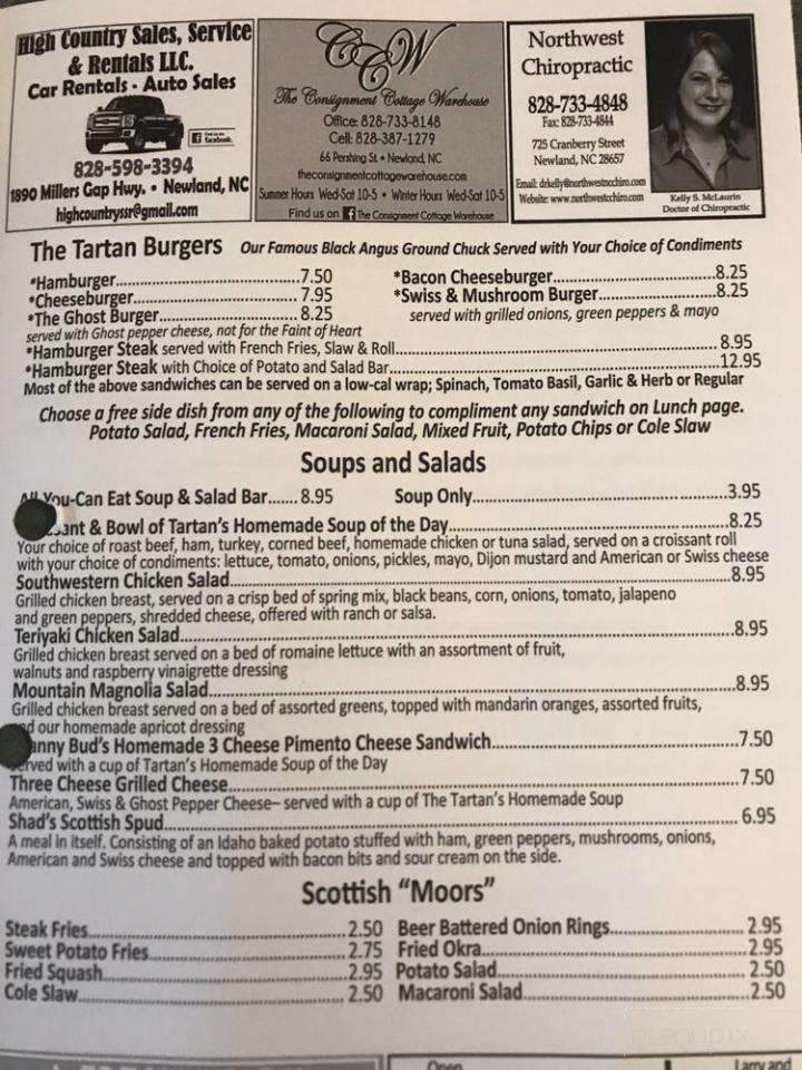 Tartan Restaurant - Linville, NC