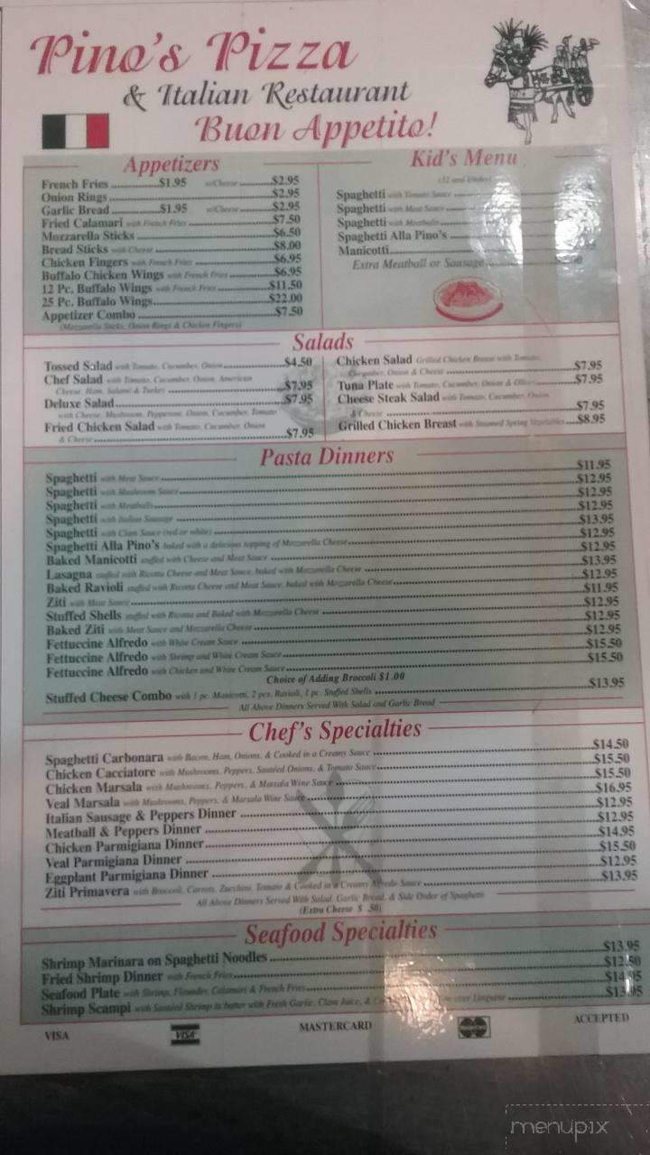 Pino's Pizza - Emporia, VA