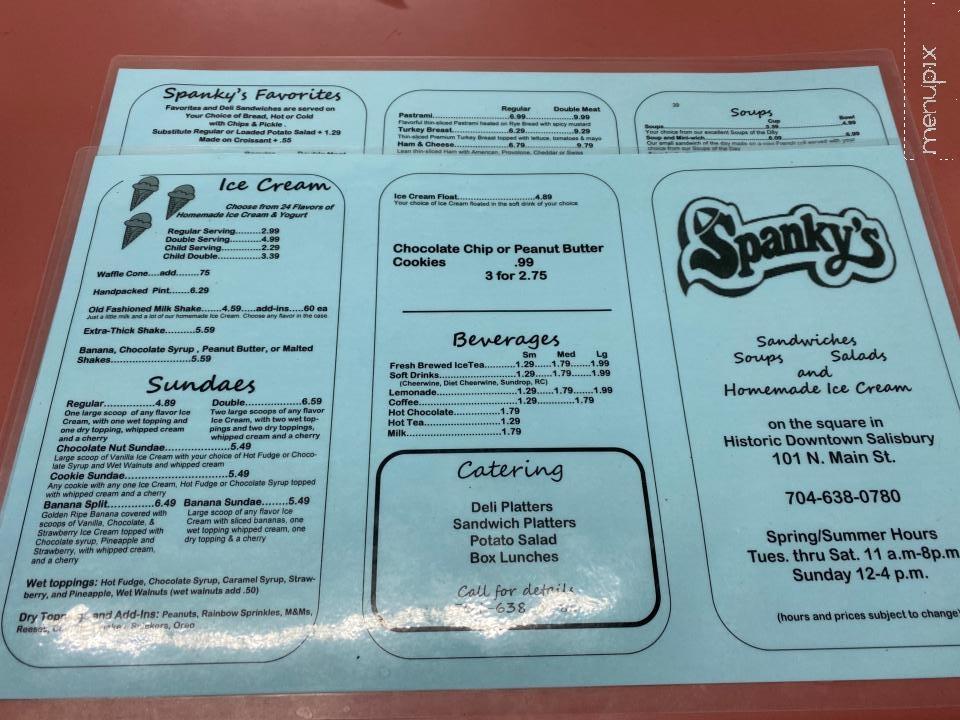 Spanky's Homemade Ice Cream - Salisbury, NC