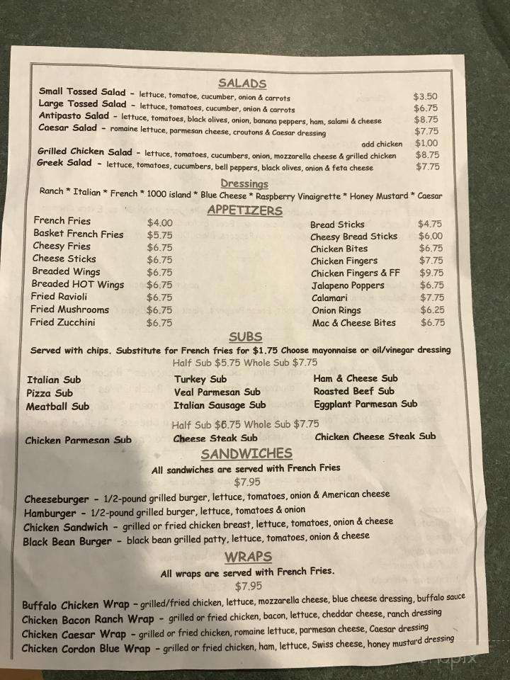 Nino's Pizza - Avon, NC