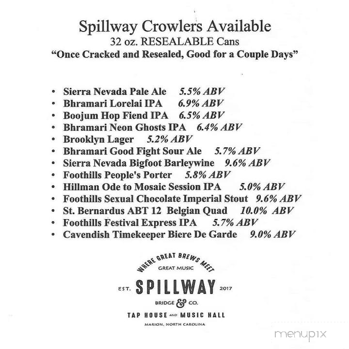 Spillway Bridge & Company - Marion, NC