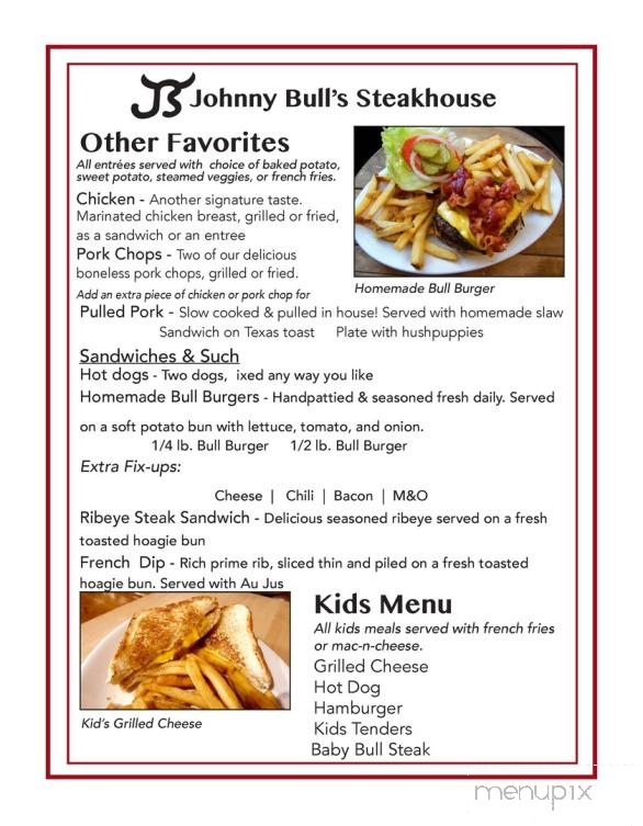 Johnny Bull's SteakHouse - Louisburg, NC