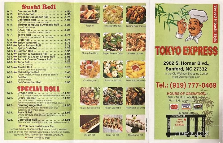 New Tokyo Express - Sanford, NC