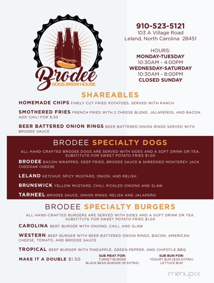 Brodee Dogs - Leland, NC